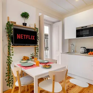  Apartment Whome Intendente Modern 1-bed W/ Lift & Ac In Notch Location Portugal